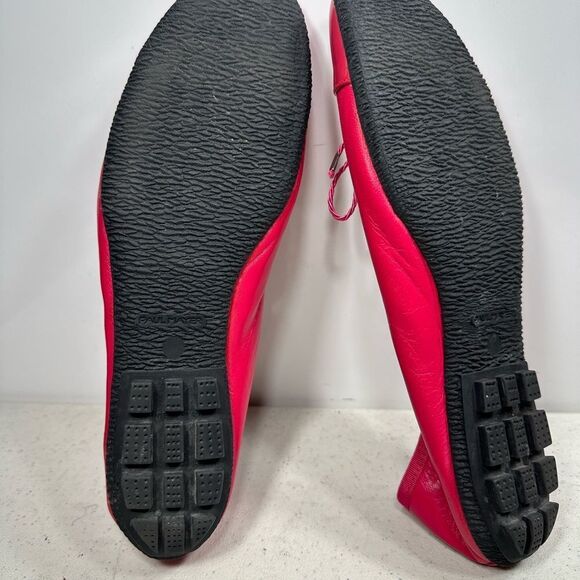 PAUL MAYER  Attitudes Women's 8B HOT PINK BALLET Flats Bow - Picture 8 of 9